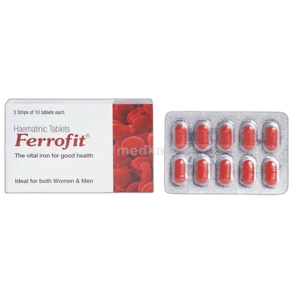 ferrofit tablet 10's